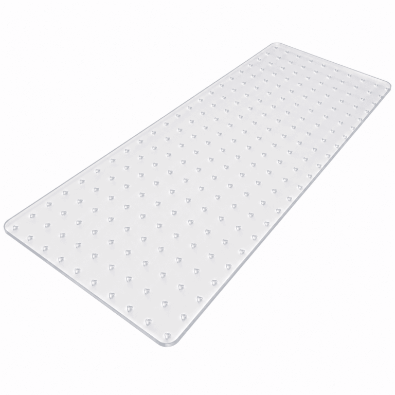 ATEAMIR Clear PVC Pet Carpet Protector for 27.5-35.9 in Doorways, Trim-to-Fit Scratch Guard