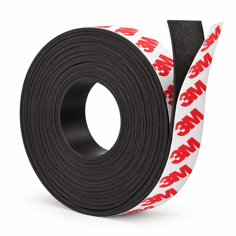 ATEAMIR Magnetic Tape with Adhesive Backing, 1 in x 15 ft, 60 mil Flexible Magnet Strip