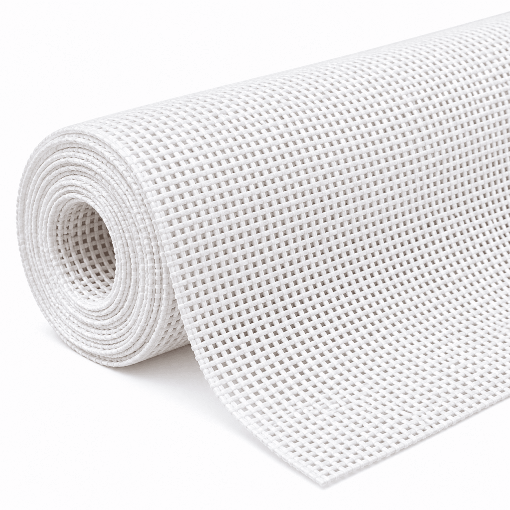 ATEAMIR 13 Mesh Needlepoint Blank Canvas, 100% Cotton White, 19 x 17 in