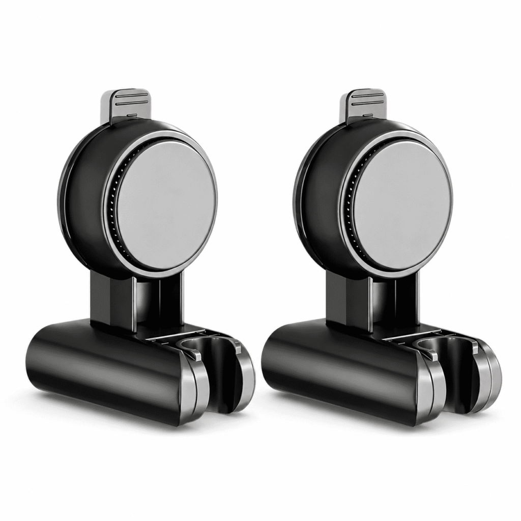 ATEAMIR Adjustable Suction Cup Shower Head Holder, 3.2 in No-Drill Mount with 360° Swivel Arm